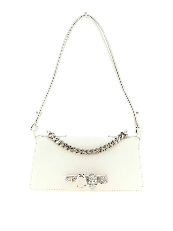 ALEXANDER MCQUEEN: Schultertaschen - Schultertasche - Weiß