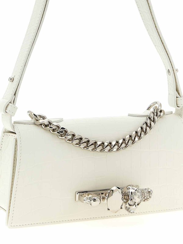 The Best Shops ALEXANDER MCQUEEN: Schultertaschen - Schultertasche - Weiß