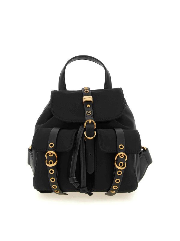 Pinko: Mochilas - Mochila - Negro