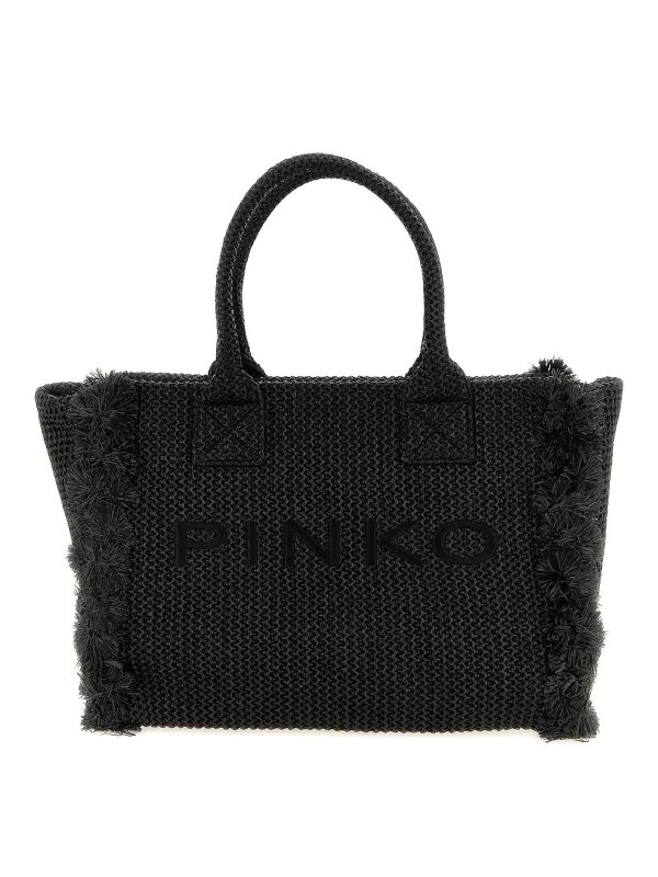 Pinko: Handtaschen - Shopper - Schwarz