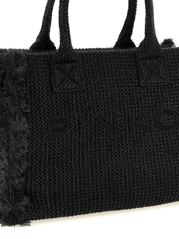 The Best Shops Pinko: Handtaschen - Shopper - Schwarz
