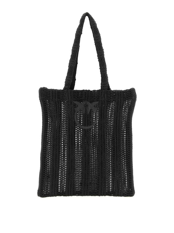 Pinko: Sacs à main - Sac Cabas - Noir