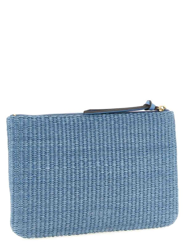 Pinko: Clutch online - Pochette - Bleu Clair
