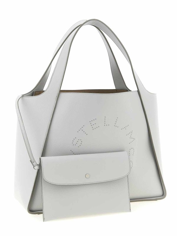 The Best Shops STELLA McCARTNEY: Handtaschen - Shopper - Grau