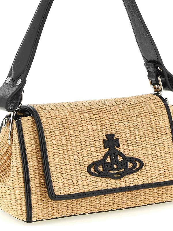 The Best Shops VIVIENNE WESTWOOD: ショルダーバッグ - ショルダーバッグ - ベージュ