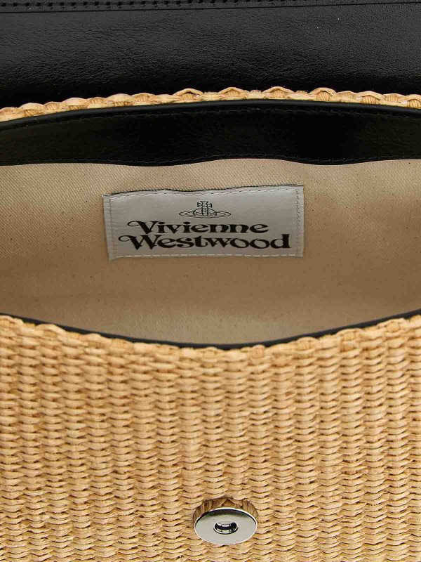 ショルダーバッグ - ベージュ shop online: VIVIENNE WESTWOOD