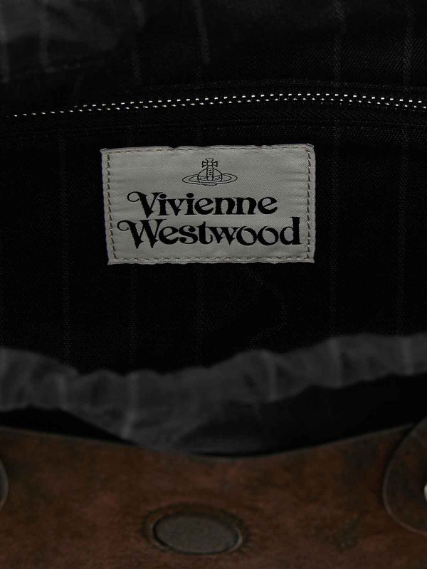 クラッチバッグ - ブラウン shop online: VIVIENNE WESTWOOD