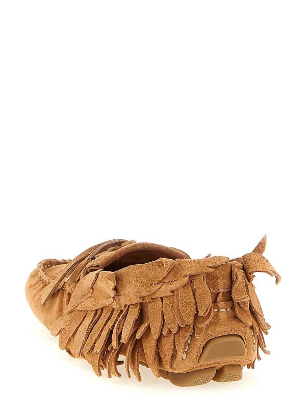The Best Shops ALBERTA FERRETTI: Loafers & Slippers - Suede Loafers