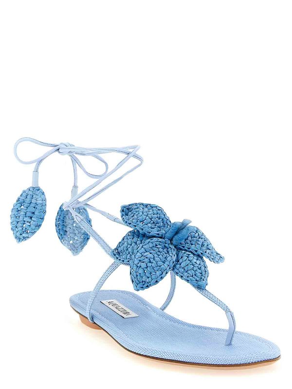 Aquazzura: Sandalen online - Sandalen - Hellblau