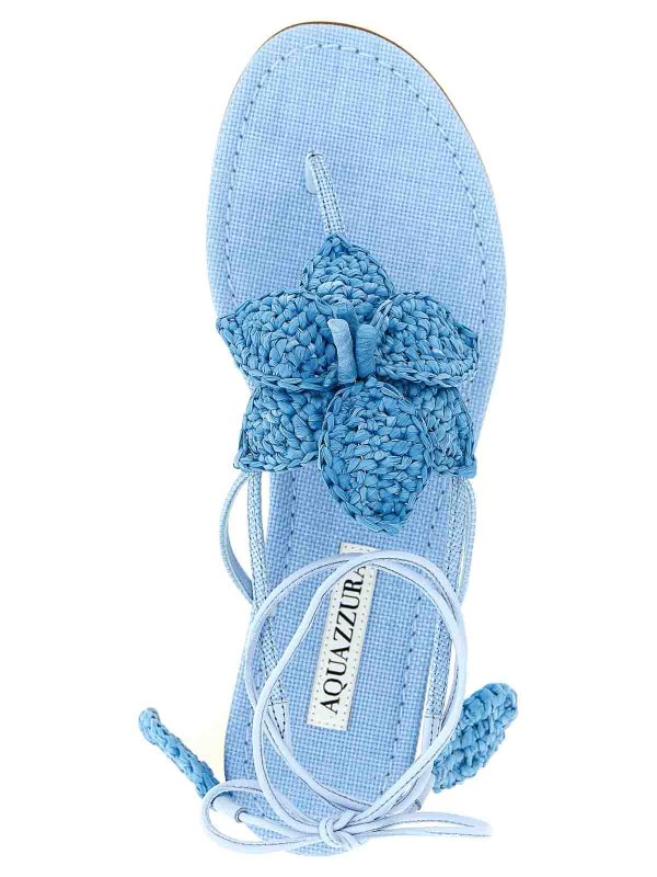 Sandalen - Hellblau shop online: Aquazzura