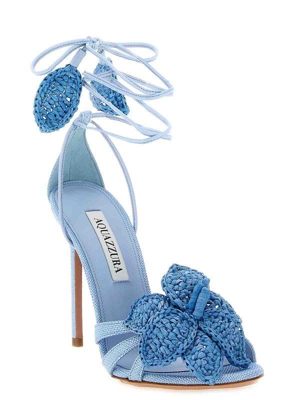 The Best Shops Aquazzura: サンダル - サンダル - ライトブルー