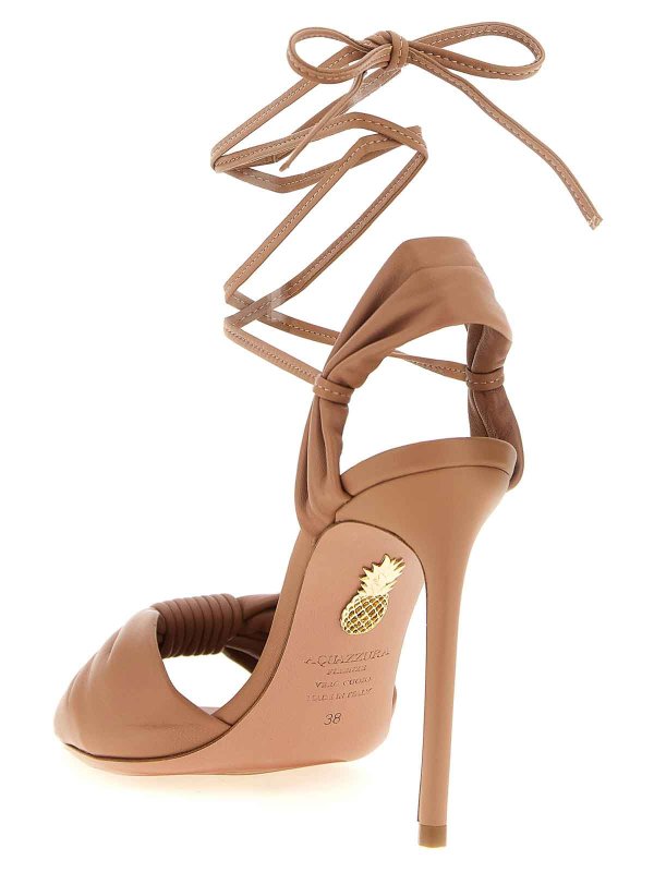 The Best Shops Aquazzura: サンダル - サンダル - ヌードカラー