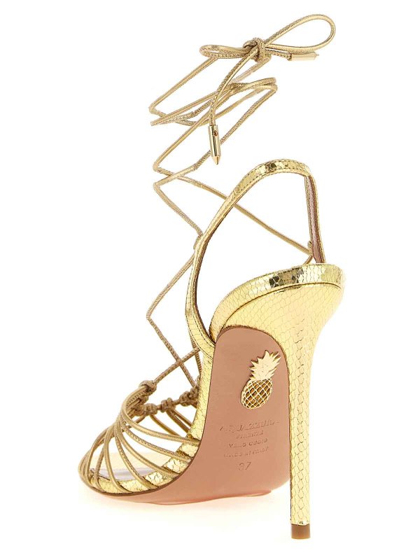 The Best Shops Aquazzura: サンダル - サンダル - 金
