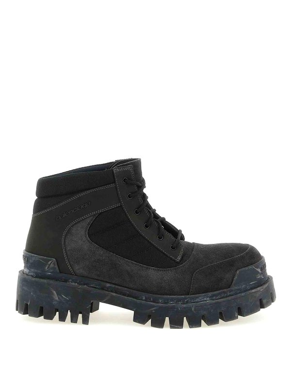 BALENCIAGA: ブーティー - アンクルブーツ - ブラウン