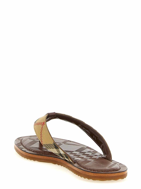 The Best Shops BURBERRY: sandals - Pavillon Slides