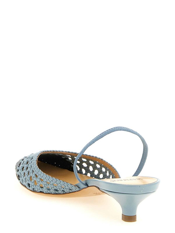 The Best Shops FRANCESCO RUSSO: Sandales - Sandales - Bleu Clair