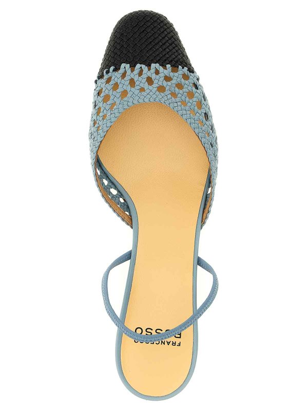 Sandales - Bleu Clair shop online: FRANCESCO RUSSO