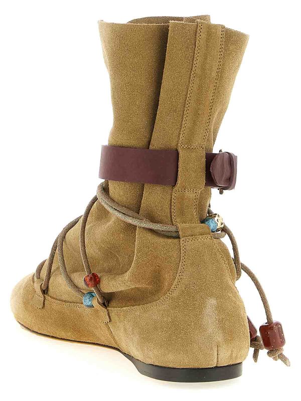 The Best Shops ISABEL MARANT: Stiefeletten - Stiefeletten - Beige