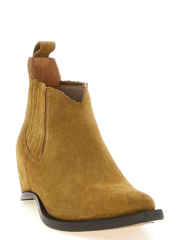 Maison Margiela: Bottines online - Bottines - Marron
