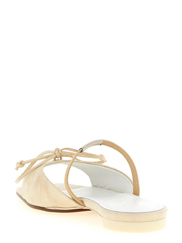 The Best Shops MM6 MAISON MARGIELA: サンダル - サンダル - ベージュ