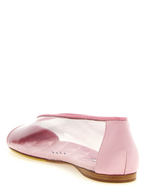 The Best Shops MOSCHINO: flat shoes - Pvc Ballet Flats