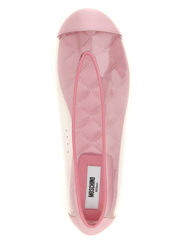 Pvc Ballet Flats shop online: MOSCHINO