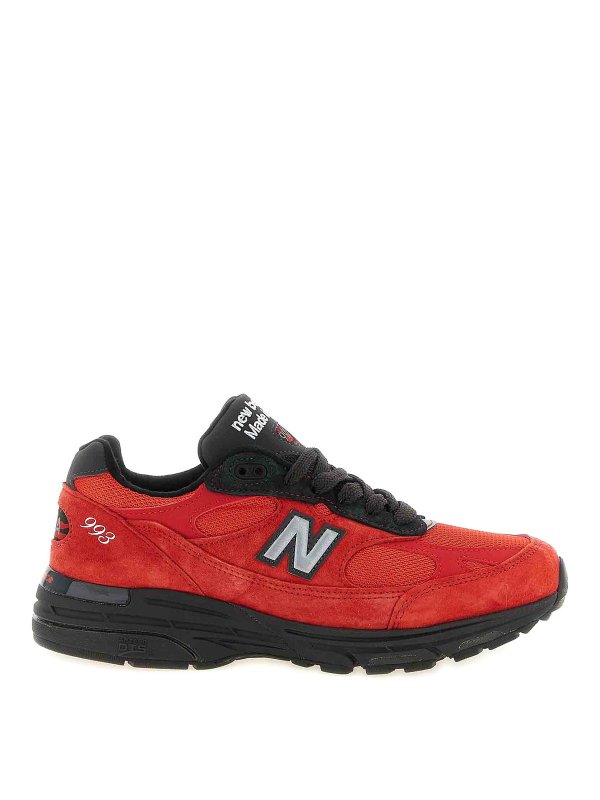 NEW BALANCE: Chaussures de sport - Baskets - Rouge