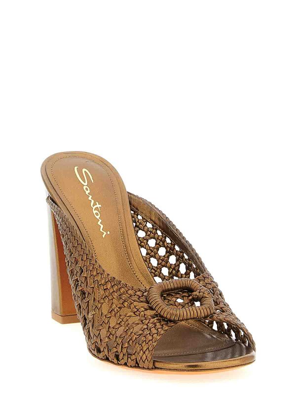 SANTONI: Sandales online - Sandales - Or