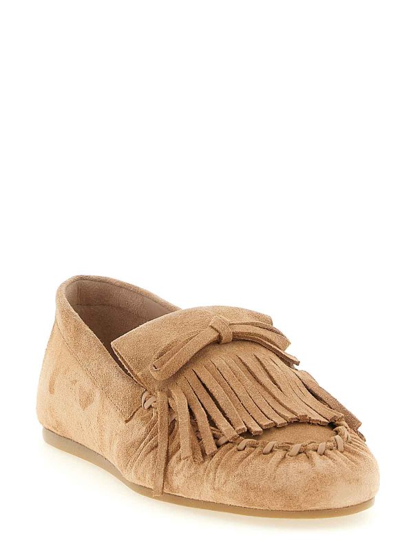 Stuart Weitzman: Mocassini e slippers online - Mocassini Britt con frange