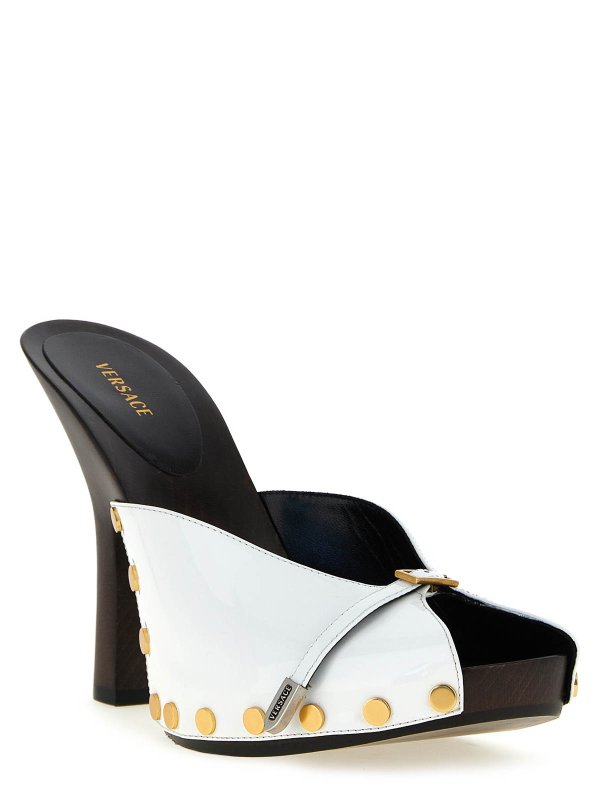 VERSACE: Mules online - Mules - Blanc