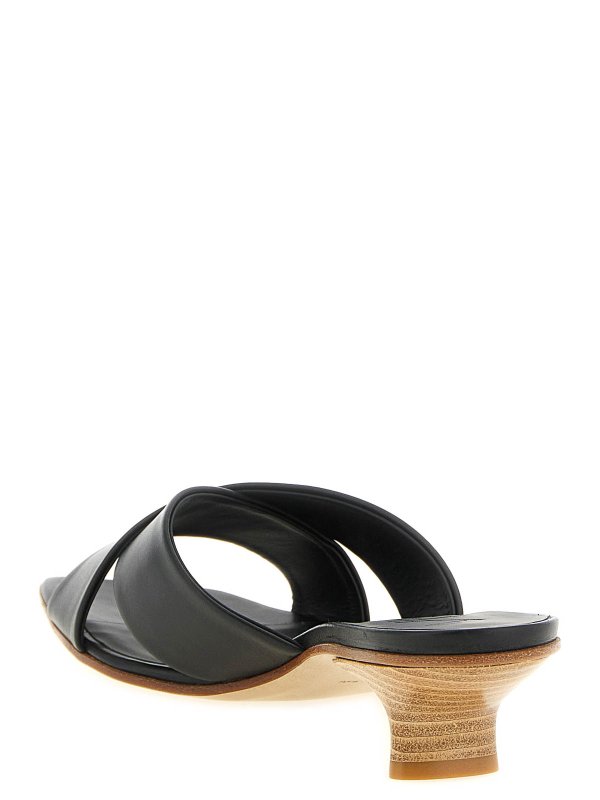 The Best Shops VICINI: Mules - Mules - Noir
