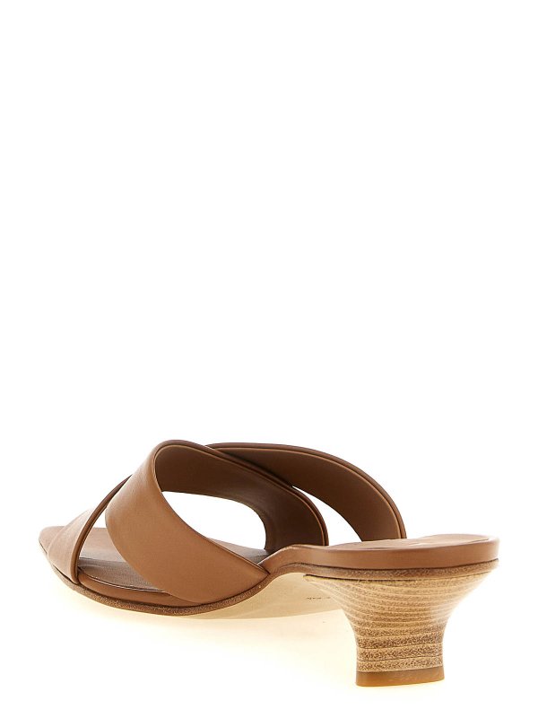 The Best Shops VICINI: mules shoes - Leather Mules