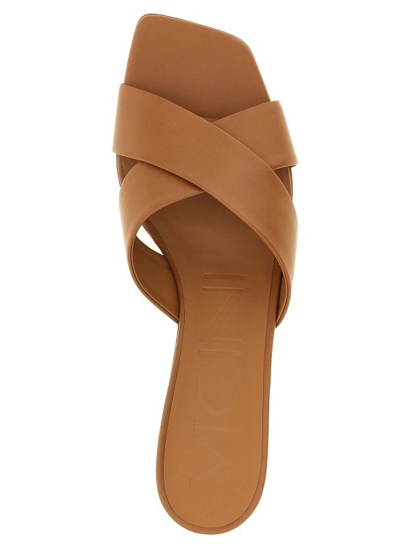Leather Mules shop online: VICINI