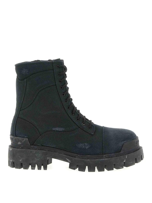 BALENCIAGA: ブーツ - ブーツ - 黒