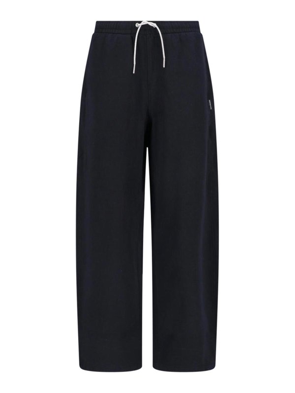 ALEXANDER WANG: tracksuit bottoms - Trackpants with crystals