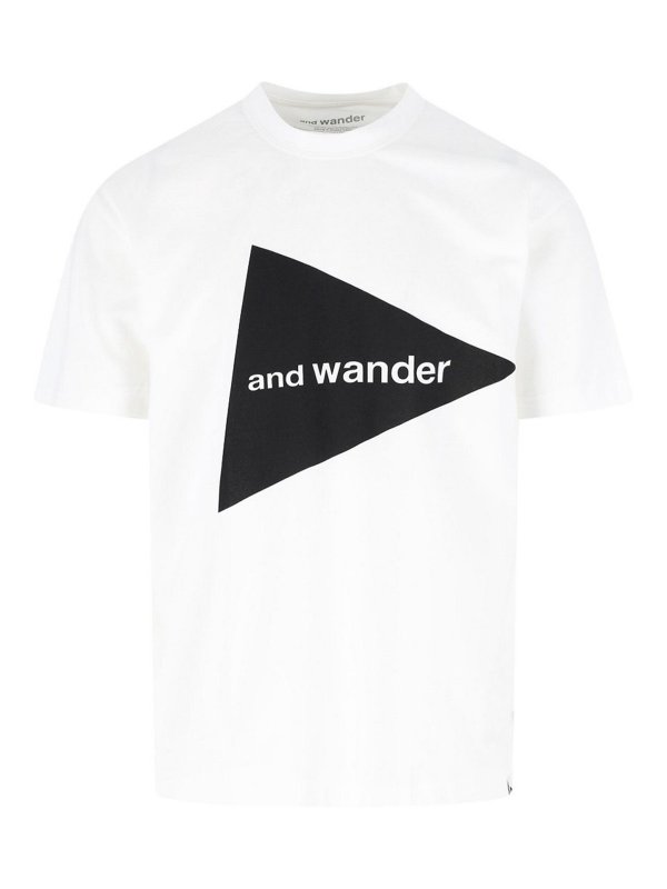 AND WANDER: t-shirt - T-shirt logo