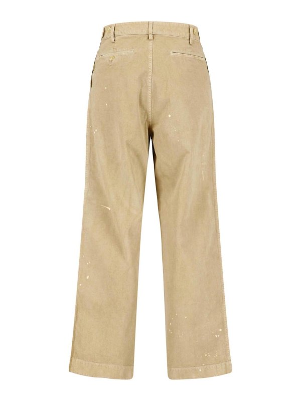 AURALEE: Pantalons casual online - Pantalons Décontractés - Beige