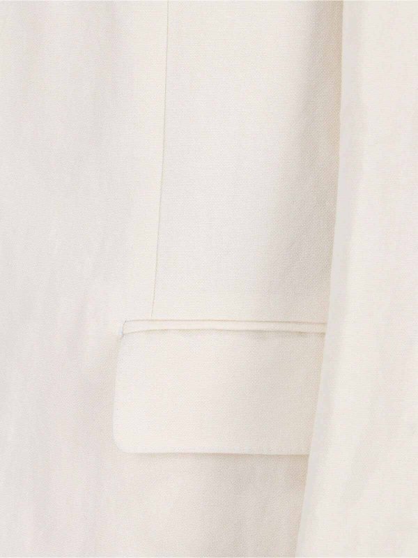 ブレザー - 白 shop online: AURALEE