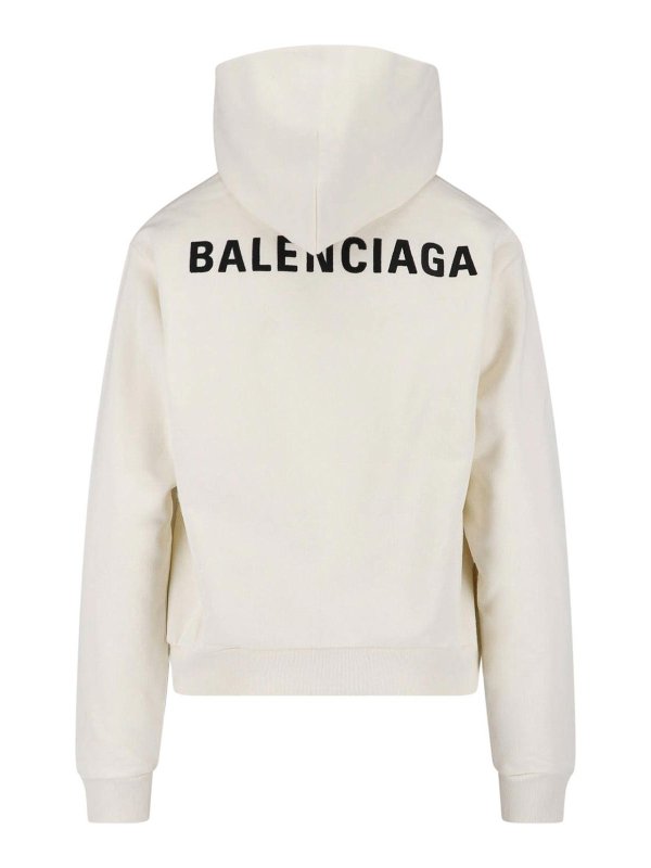 BALENCIAGA: Sweatshirts und Pullover online - Sweatshirt - Weiß