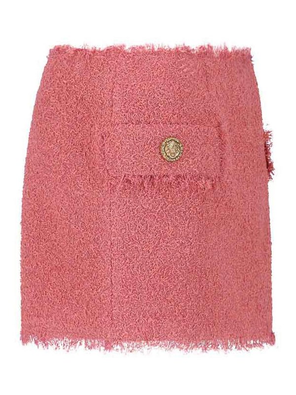 The Best Shops Balmain: minigonne - Gonna mini in tweed