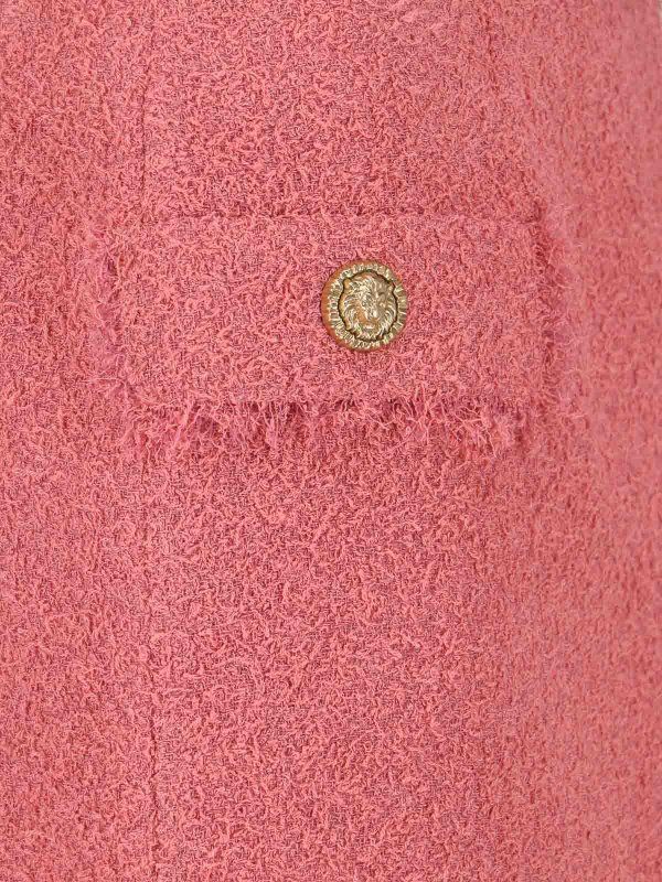 Gonna mini in tweed shop online: Balmain