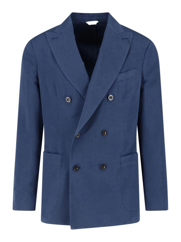 BOGLIOLI: Vestes de costume - Blazer - Bleu
