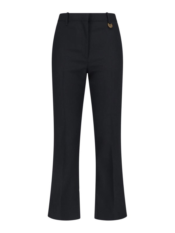 BURBERRY: casual trousers - Logo trousers