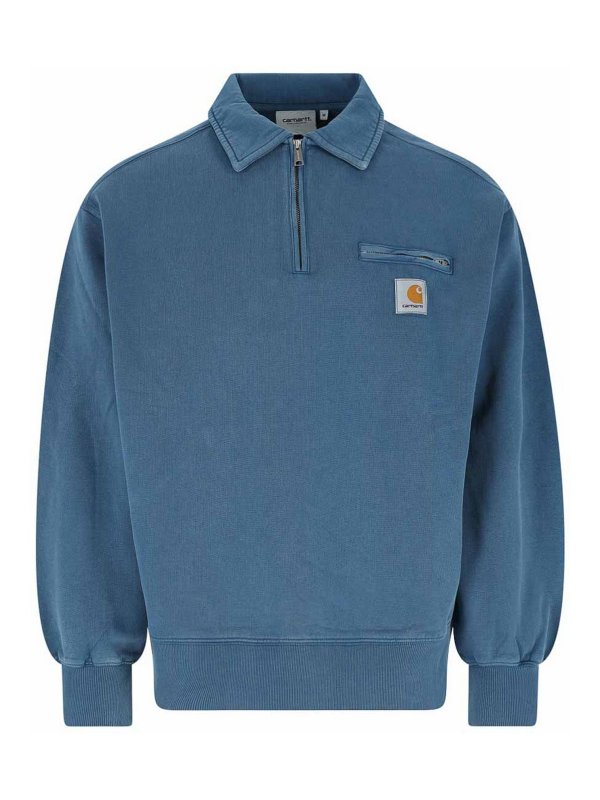 CARHARTT: スウェット＆セーター - スウェットシャツ/セーター - ブルー