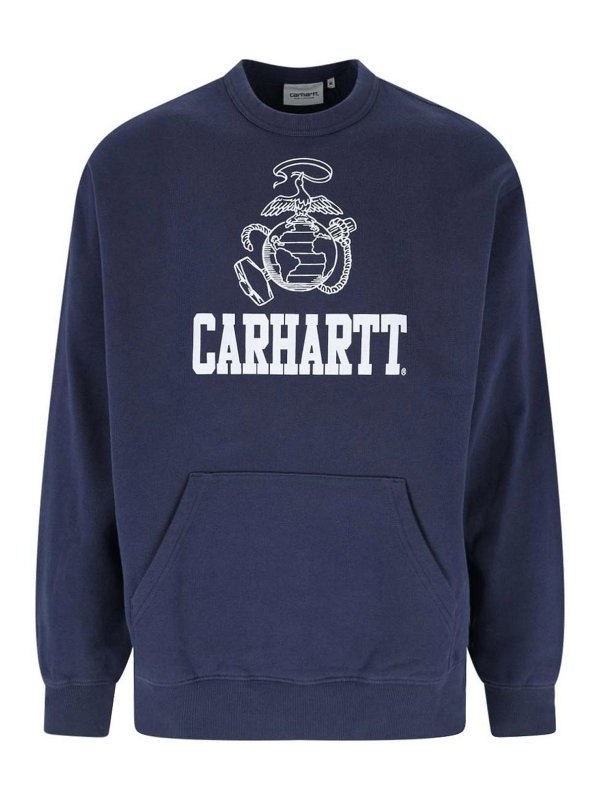 CARHARTT: スウェット＆セーター - スウェットシャツ/セーター - ブルー