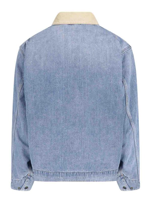 CARHARTT: デニムジャケット online - デニムジャケット - ミディアムウォッシュ