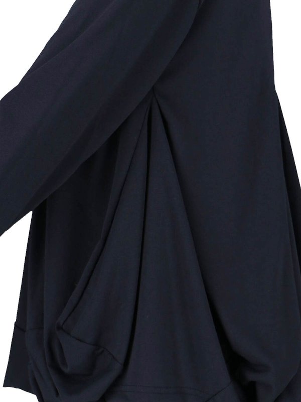 The Best Shops COMME DES GARCONS: crew necks - Pleated sweater