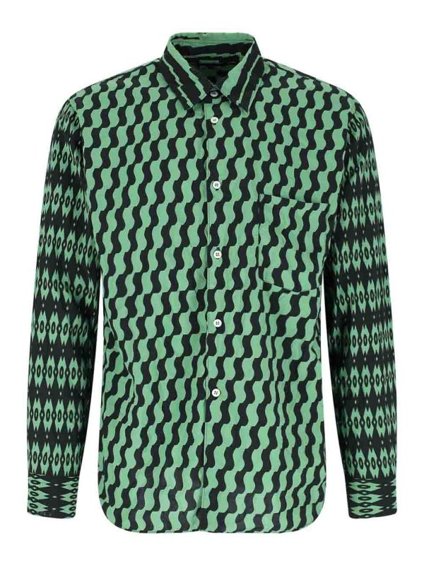 COMME DES GARÇONS HOMMES PLUS: shirts - Button shirt