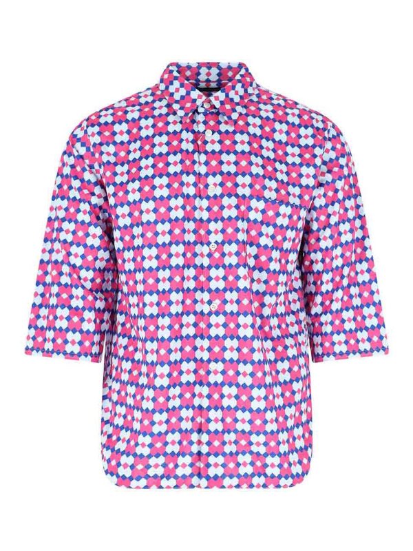 COMME DES GARÇONS HOMMES PLUS: shirts - Button shirt