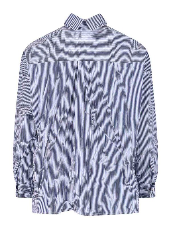DANIELA GREGIS: shirts online - Red striped shirt